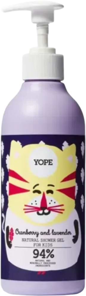 Гель для душа дитячий Yope CRANBERRY&LAVENDER 400 мл (5903760205461)