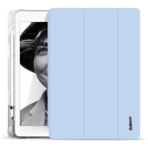 Фото - Чохол для планшету BeCover Soft TPU з кріпленням Apple Pencil for Apple iPad mini 6 2021 Light Blue (706757)