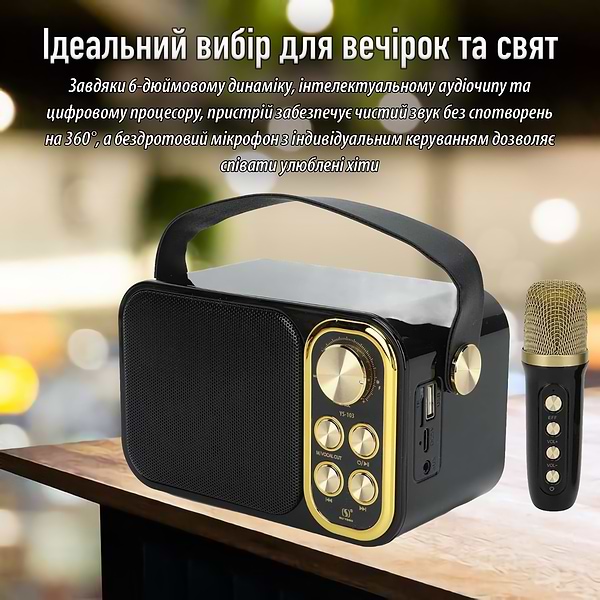 Фото - Портативная акустика INSPIRE YS-103 Black