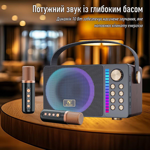 Фото - Портативна акустика INSPIRE YS-314 Wood