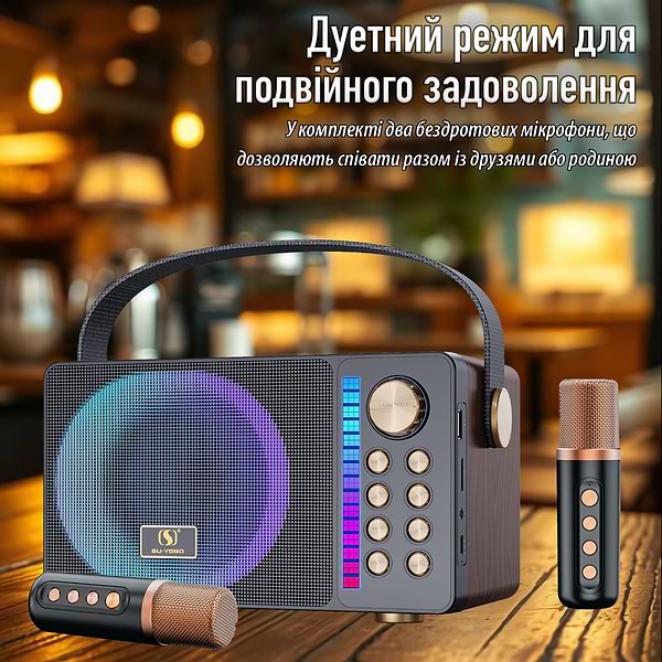 Фото - Портативна акустика INSPIRE YS-314 Wood