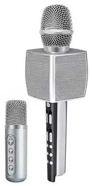 Фото - Мікрофон вокальний бездротовий Magic Karaoke YS-98 Silver
