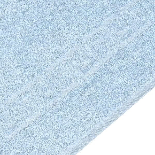 Фото - Полотенце банное Home Line махровое бордюр голубой 100х150 (172776)