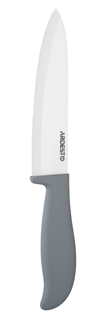 Фото - Нож кухонный Ardesto Fresh 27.5 см Gray (AR2127CG)
