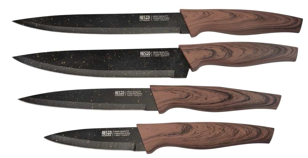 Купити Набір ножів RESTO 4 пр. (95501) - Фото 1 Набір ножів RESTO 4 пр. (95501) - Фото 1