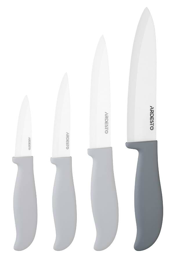 Фото - Нож кухонный Ardesto Fresh 27.5 см Gray (AR2127CG)