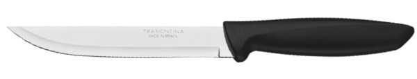 Фото - Набор ножей Tramontina Plenus для мяса 152 мм 12 шт Black (23423/006)