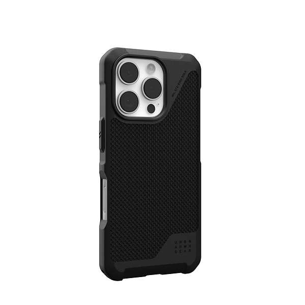 Фото - Чохол для смартфону UAG for iPhone 16 Pro, Metropolis LT Magsafe, Kevlar Black (114452113940)