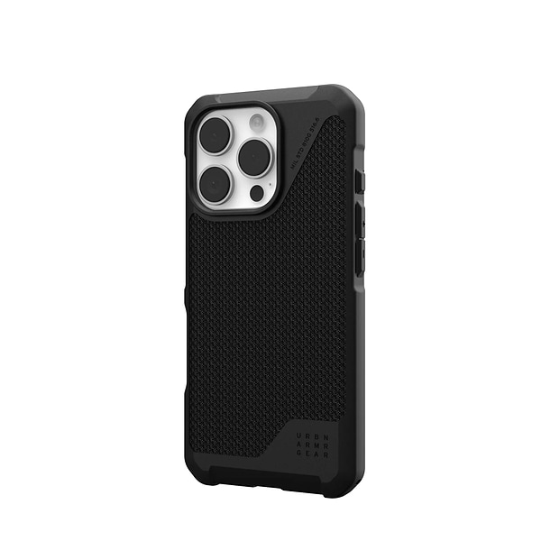 Фото - Чохол для смартфону UAG for iPhone 16 Pro, Metropolis LT Magsafe, Kevlar Black (114452113940)