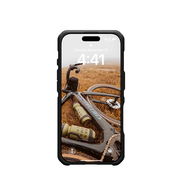 Фото - Чохол для смартфону UAG for iPhone 16 Pro, Metropolis LT Magsafe, Kevlar Black (114452113940)