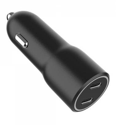 Фото - Автомобільний зарядний пристрій Gembird 2xUSB-C PD 20W (TA-UC-C2PD40-CAR-01)
