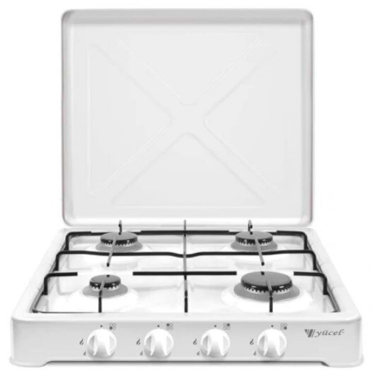 Уцінка - Плита газова настільна Yucel O-400-LPG White