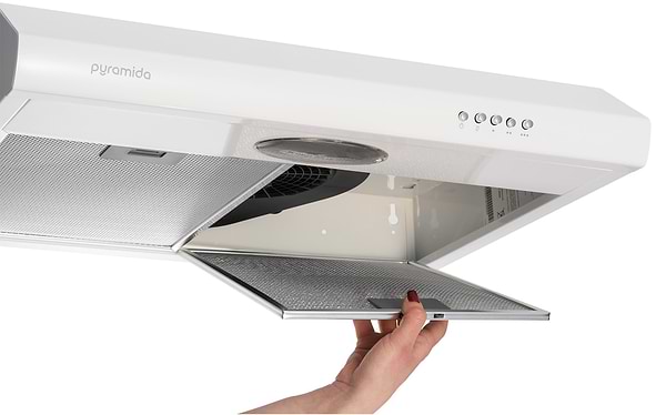 Фото - Вытяжка традиционная Pyramida UX 50 (380) B WH