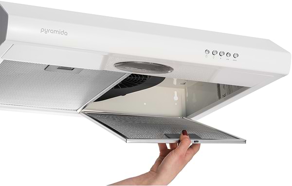 Фото - Вытяжка традиционная Pyramida UX 60 (380) B WH