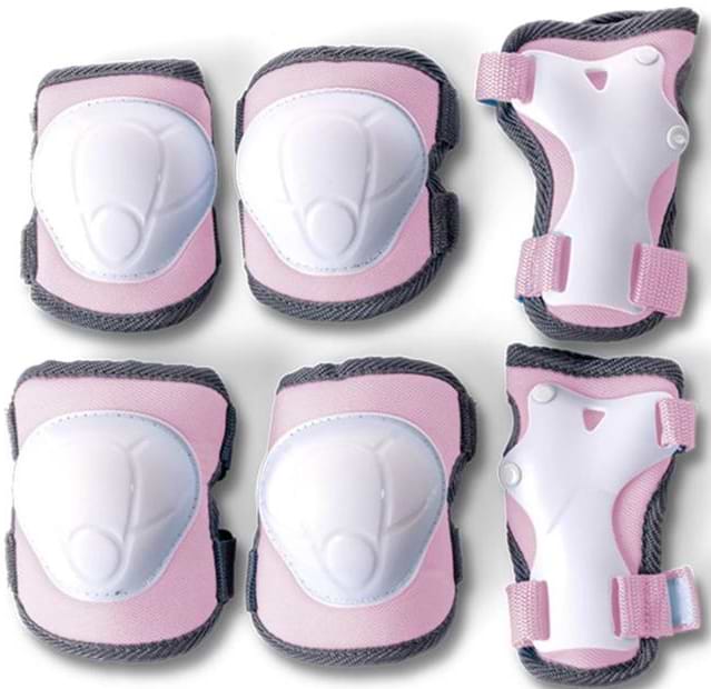 Комплект захисту YVolution Yvolution, розмір S, рожевий (YA24P0)