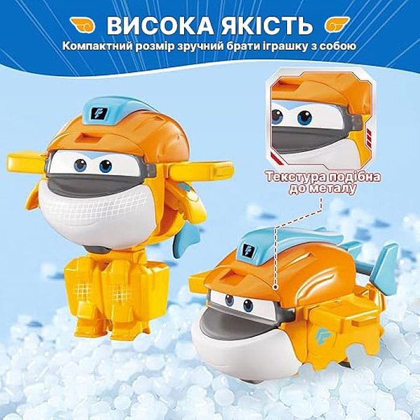 Фото - Коллекционная фигурка Super Wings Transform-a-Bots aki (YW780058)