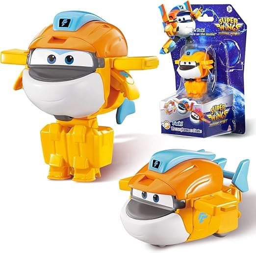 Фото - Коллекционная фигурка Super Wings Transform-a-Bots aki (YW780058)