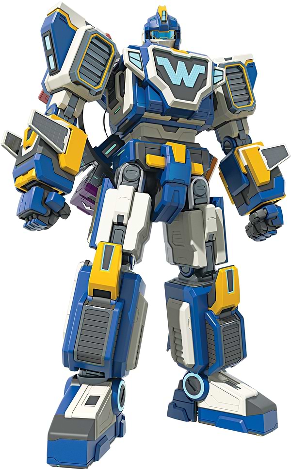 Фото - Робот-трансформер Super Wings Transforming Всемирный космодром 3в1 (YW780288)