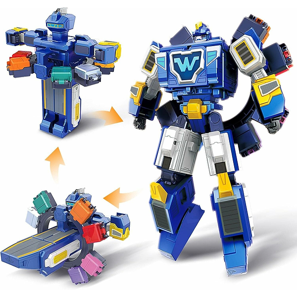 Фото - Робот-трансформер Super Wings Transforming Всемирный космодром 3в1 (YW780288)