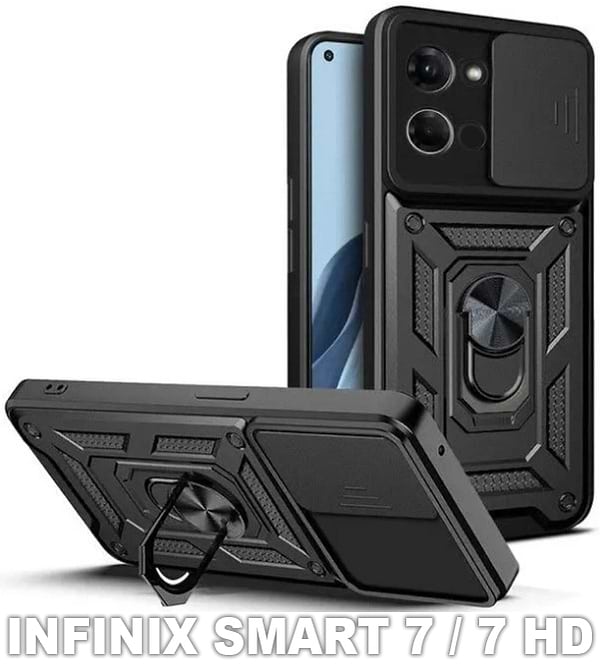 Фото - Чохол для смартфону BeCover Military for Infinix Smart 7 (X6515) / 7 HD (X6516) Black (710138)