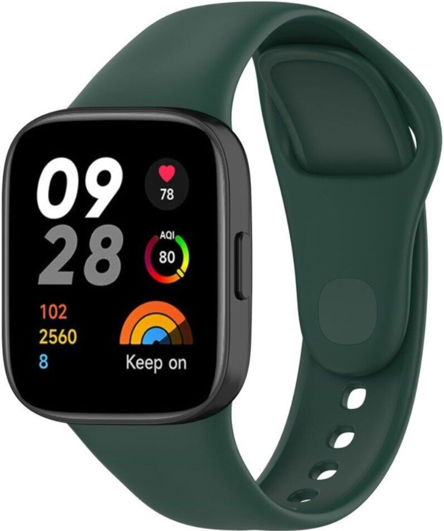 Ремінець для смарт-годинника BeCover for Xiaomi Redmi Watch 3 Dark Green (710965)