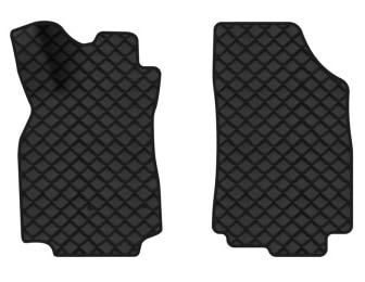 Килимки з екошкіри в салон авто передні EVAtech для Megane (III) 5-doors AT Renault 2008-2016 3 покоління Htb EU RT32109AEZ2RN2BBB