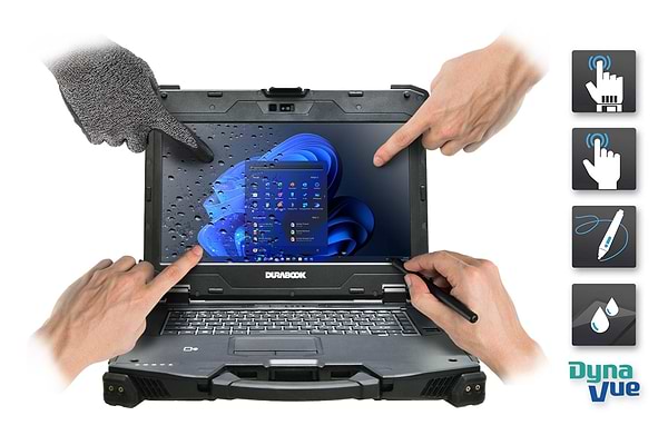 Фото - Ноутбук Durabook Z14 Basic (Z4E1Q4DA3BXX) Black