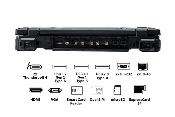 Фото - Ноутбук Durabook Z14 Basic (Z4E1Q4DA3BXX) Black