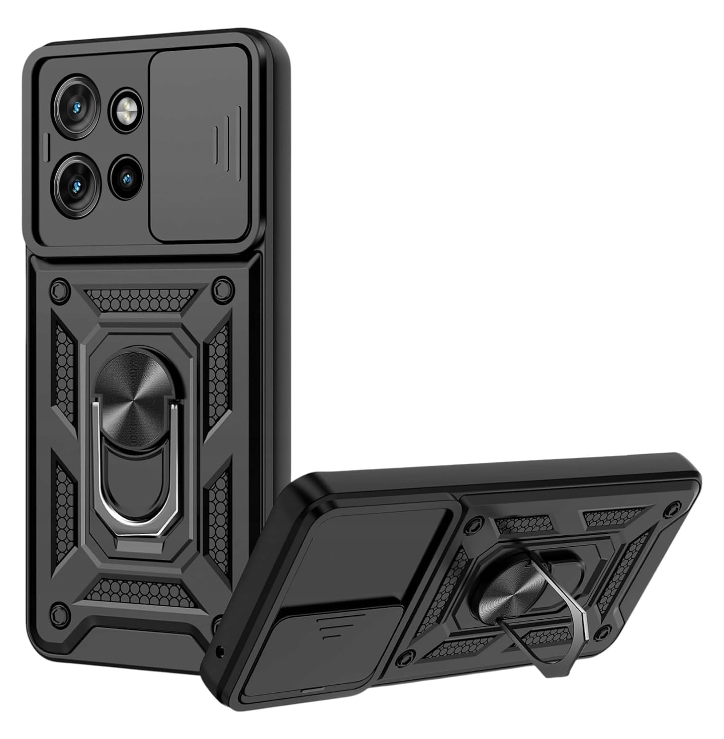Чохол для смартфону BeCover Military for Motorola Edge 50 Neo Black (713051) - Фото 1