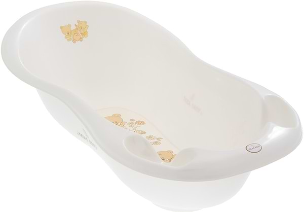 Фото - Уцінка - Дитяча ванночка Tega Baby LUX Ведмедики зі зливом 102 см, Біла перлина (MS-005ODPŁYW-118) Фото - Уцінка - Дитяча ванночка Tega Baby LUX Ведмедики зі зливом 102 см, Біла перлина (MS-005ODPŁYW-118)