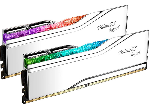 Фото - Память DDR G.Skill Trident Z5 Royal DDR5-7200 32GB (2x16GB) (F5-7200J3445G16GX2-TR5S)