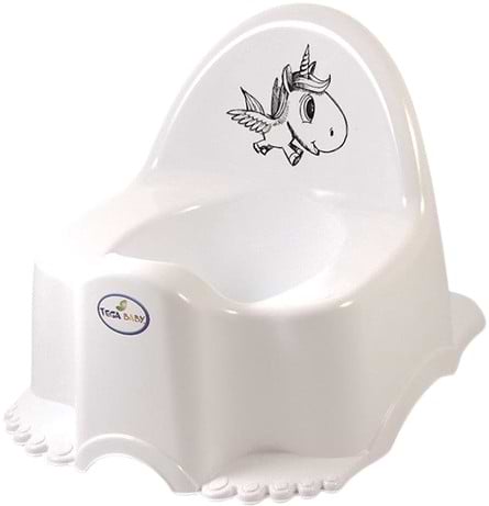 Горщик дитячий Tega Baby ЕСО Єдиноріг з музикою Білий (PO-055-103) - Фото 1