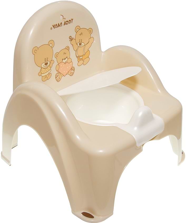 Купить Горшок детский Tega Baby стульчик Мишки Бежевый (MS-012-119) - Фото 1 Горшок детский Tega Baby стульчик Мишки Бежевый (MS-012-119) - Фото 1