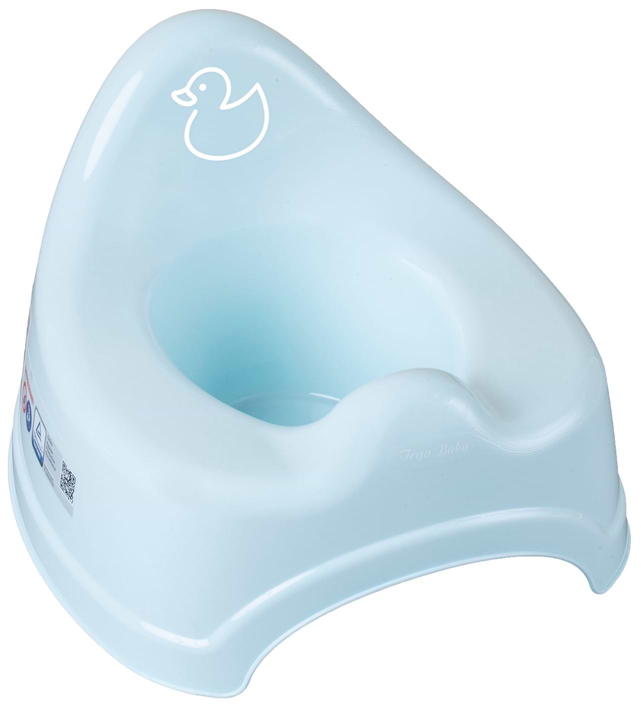Горшок детский Tega Baby Утенок Голубой (DK-091-129) - Фото 1