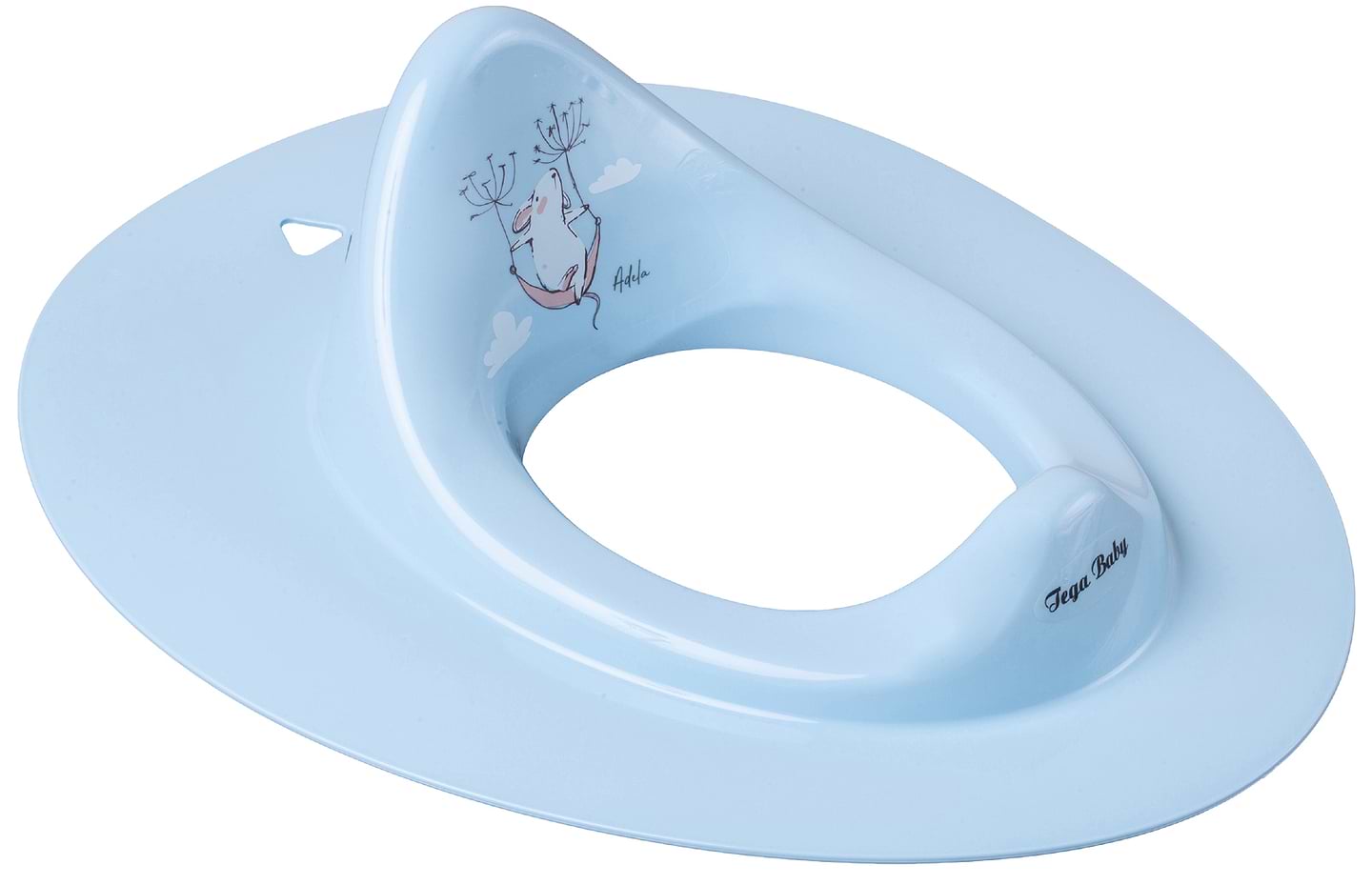 Детская накладка на унитаз классическая Tega Baby Лесная сказка Голубой (FF-090-108) - Фото 1