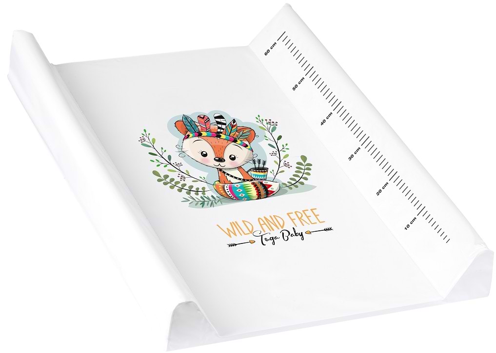 Купить Матрасик пеленальный жесткий Tega Baby Дикий запад: Лисичка "50х70"(Белый) - Фото 1 Матрасик пеленальный жесткий Tega Baby Дикий запад: Лисичка "50х70"(Белый) - Фото 1