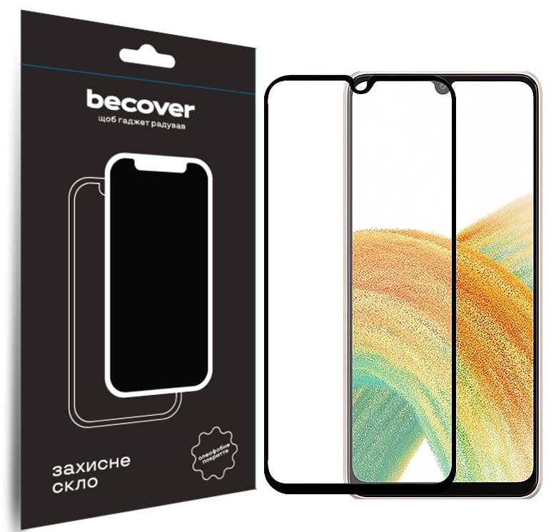 Захисне скло для смартфону BeCover for ZTE Blade A33 Plus Black (710173)