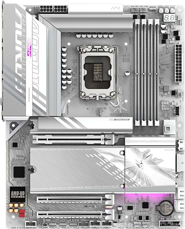 Фото - Материнська плата Gigabyte Z890 AORUS ELITE WIFI7 ICE DDR5