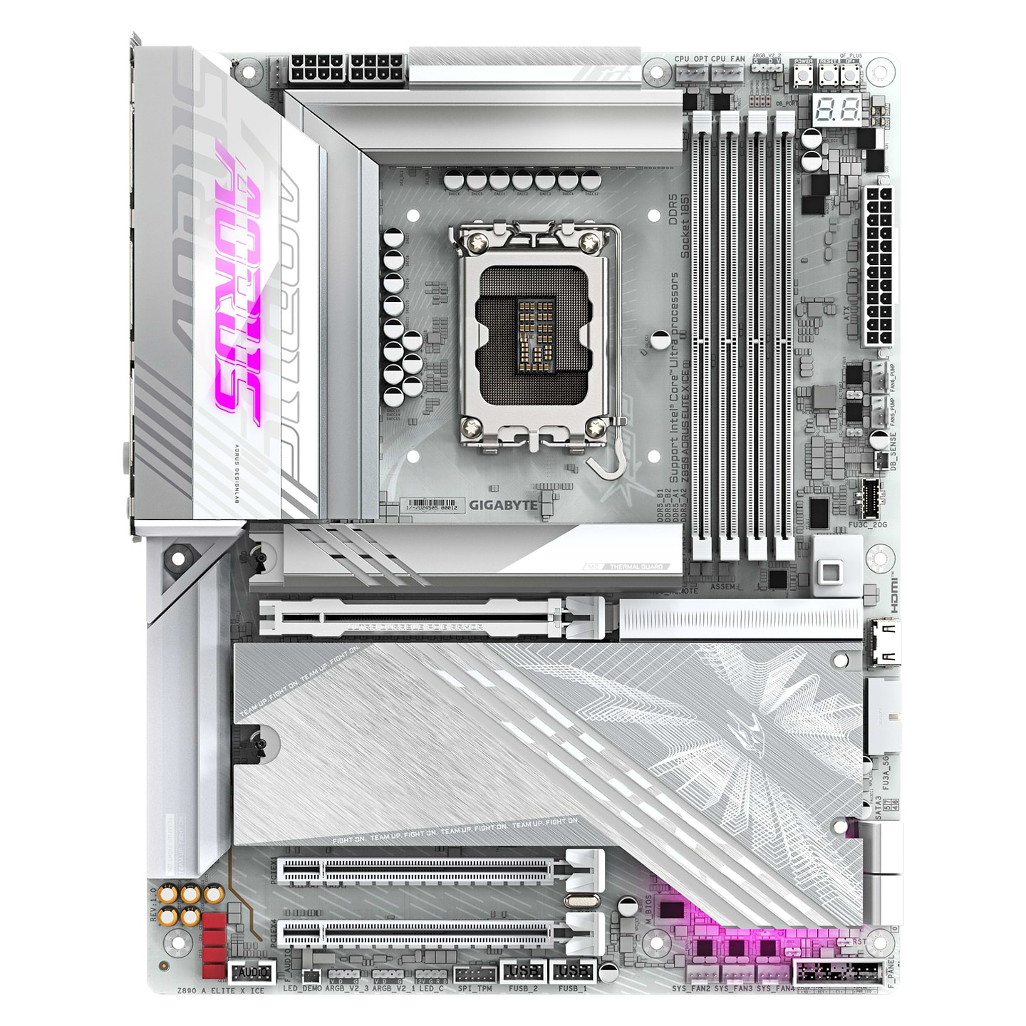 Материнская плата Gigabyte Z890 AORUS ELITE X ICE