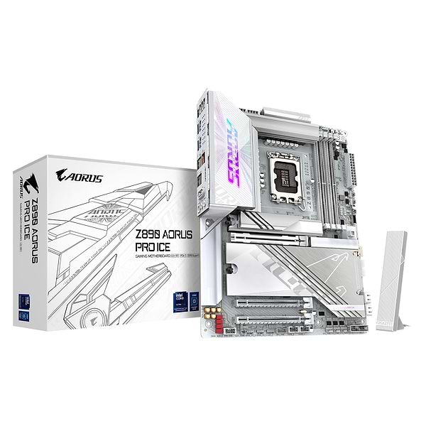 Фото - Материнська плата Gigabyte Z890 AORUS PRO ICE