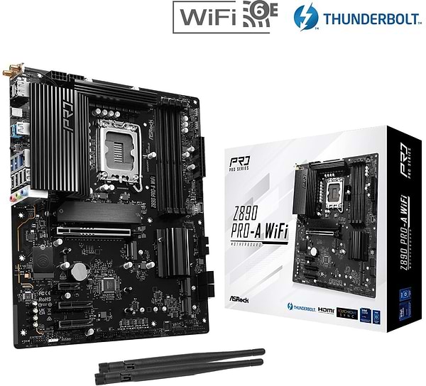 Фото - Материнская плата ASRock Z890 PRO-A WIFI
