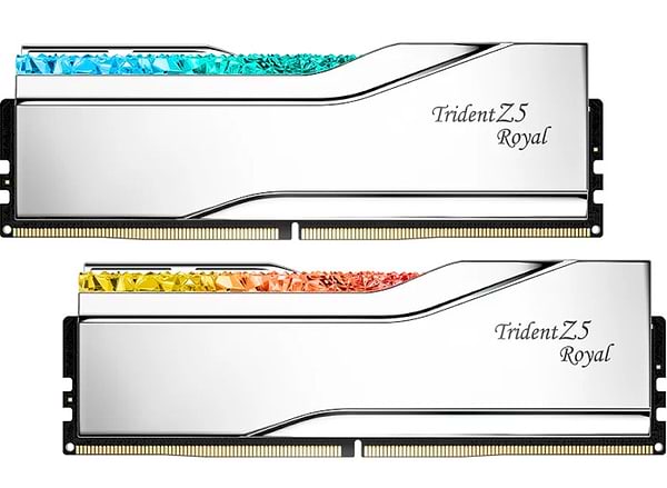 Фото - Память DDR G.Skill Trident Z5 Royal DDR5-7200 32GB (2x16GB) (F5-7200J3445G16GX2-TR5S)