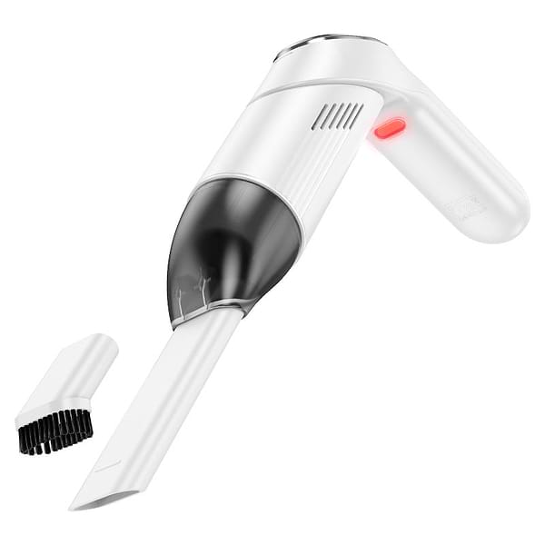 Фото - Автомобільний пилосос HOCO ZP6 Speed portable car vacuum cleaner White (6942007604147)