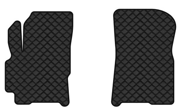 Килимки з екошкіри в салон авто передні EVAtech ECO для Forza ЗАЗ 2011-2017 1 покоління Htb EU ZA31512A2BBB