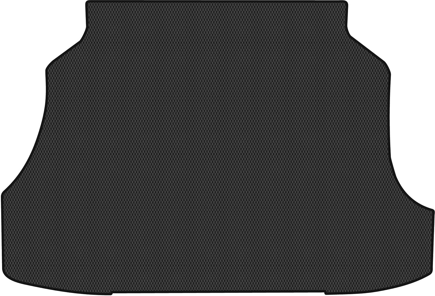 EVA коврик в багажник авто EVAtech для Forza ЗАЗ 2011-2017 1 поколение Htb EU (ZA31512B1RBB)
