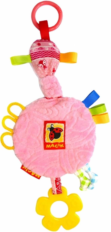 Підвіска Macik забавка круг з прорізувачем (МС 030601-01)