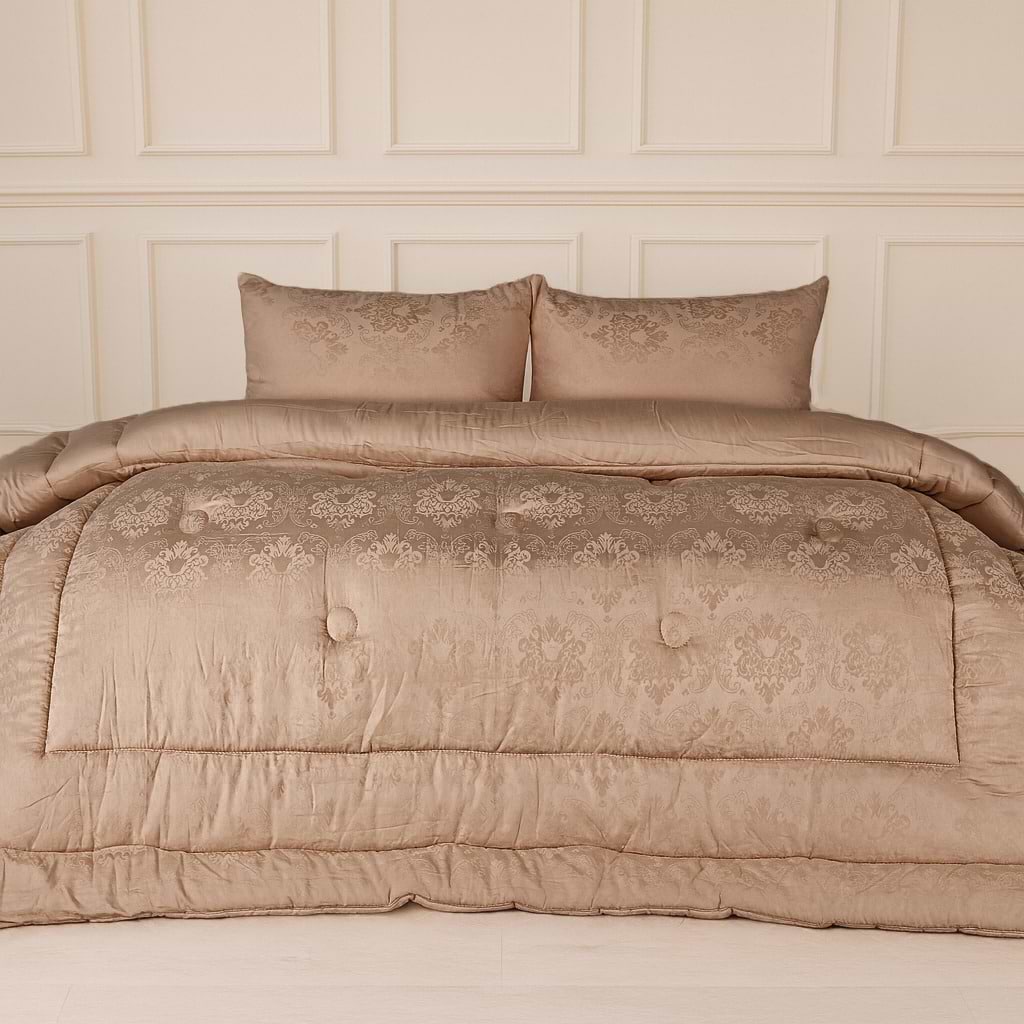 Одеяло летнее полуторное MirSon Антиаллергенное EcoSilk №1524 Ferrero Gold 155x215 см (2200011172125)