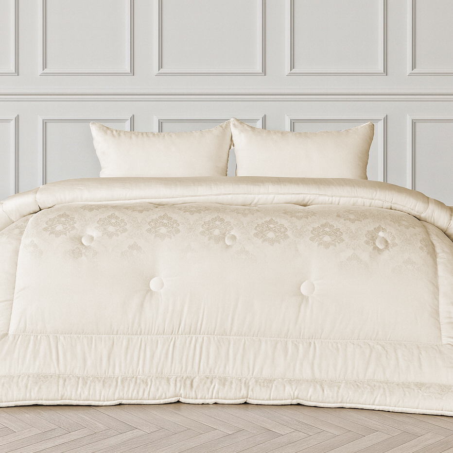 Ковдра літня полуторна MirSon №1566 Ferrero Vanilla 155x215 см (2200011174471)