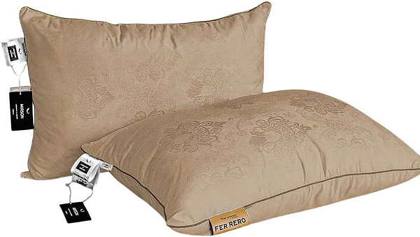 Фото - Подушка стандартная MirSon №15-81 Ferrero з Евкаліптом Gold высокая 70х70 (2200011167138)