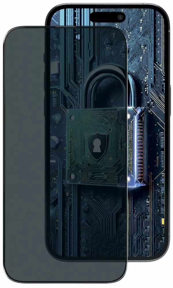 Захисне скло для смартфону Proove Privacy 360 iPhone 15 Pro black (PGP360I15P01)